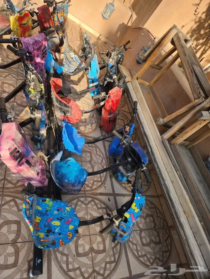 اسكوترات درفت عدد تقريبا 15 2