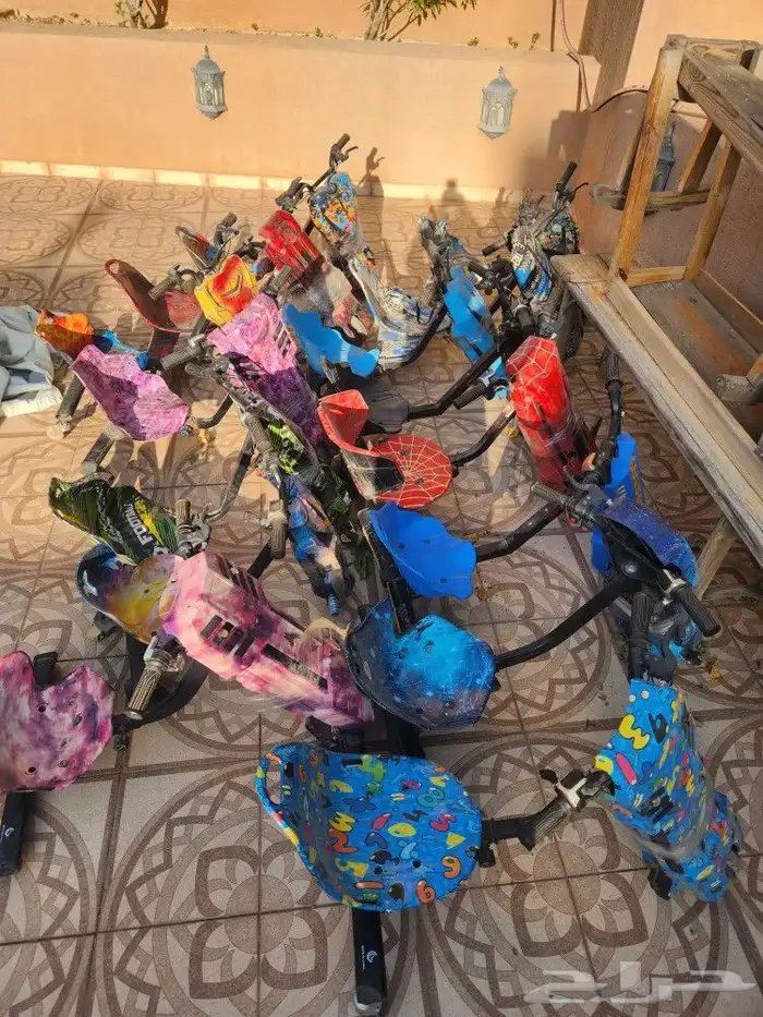 اسكوترات درفت عدد تقريبا 15 3