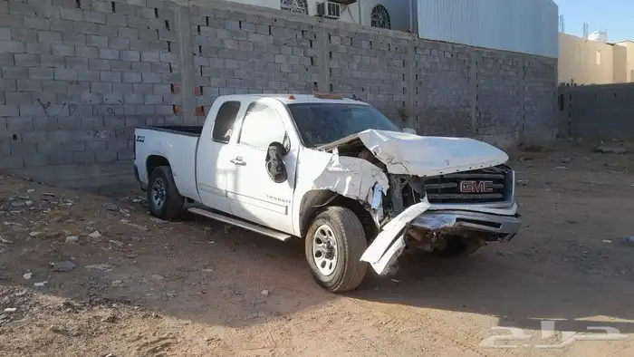 جمس سييرا مصدوم بدون دبل2009 تسقيط فقط لا تحويل ولابيع قطع. 3