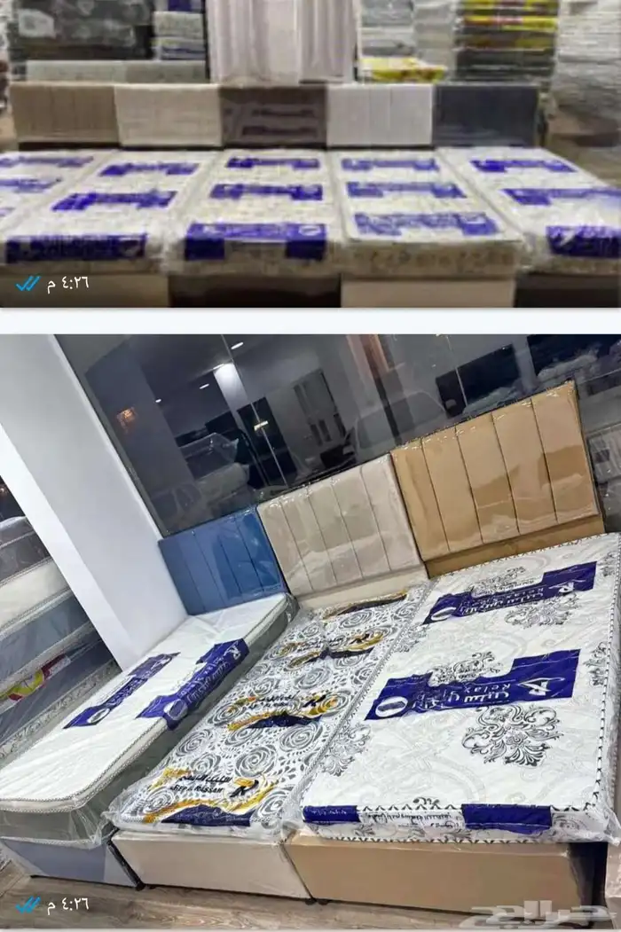 اسره خشب جديده عليهآ عرض خاص وسعر مميزه لطلب تواصل ع رقم ال 6