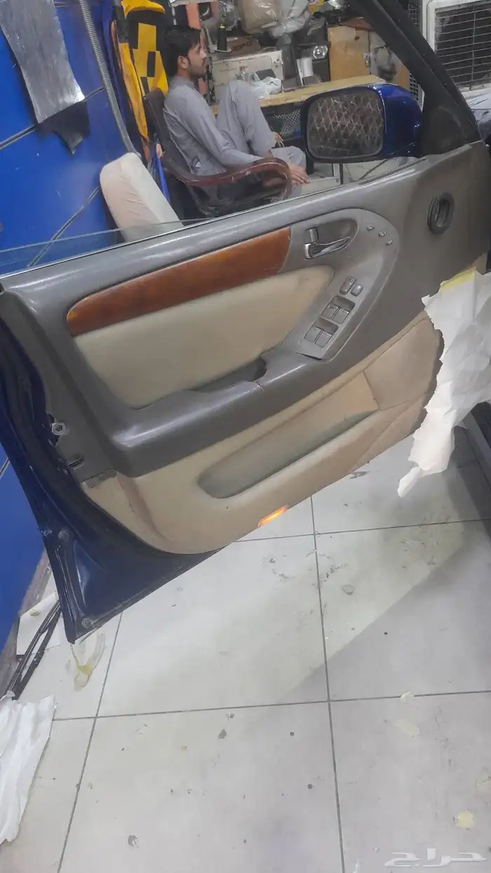 رش طبلون لكزز مع اصلاح الكسور ورش البيبان 6