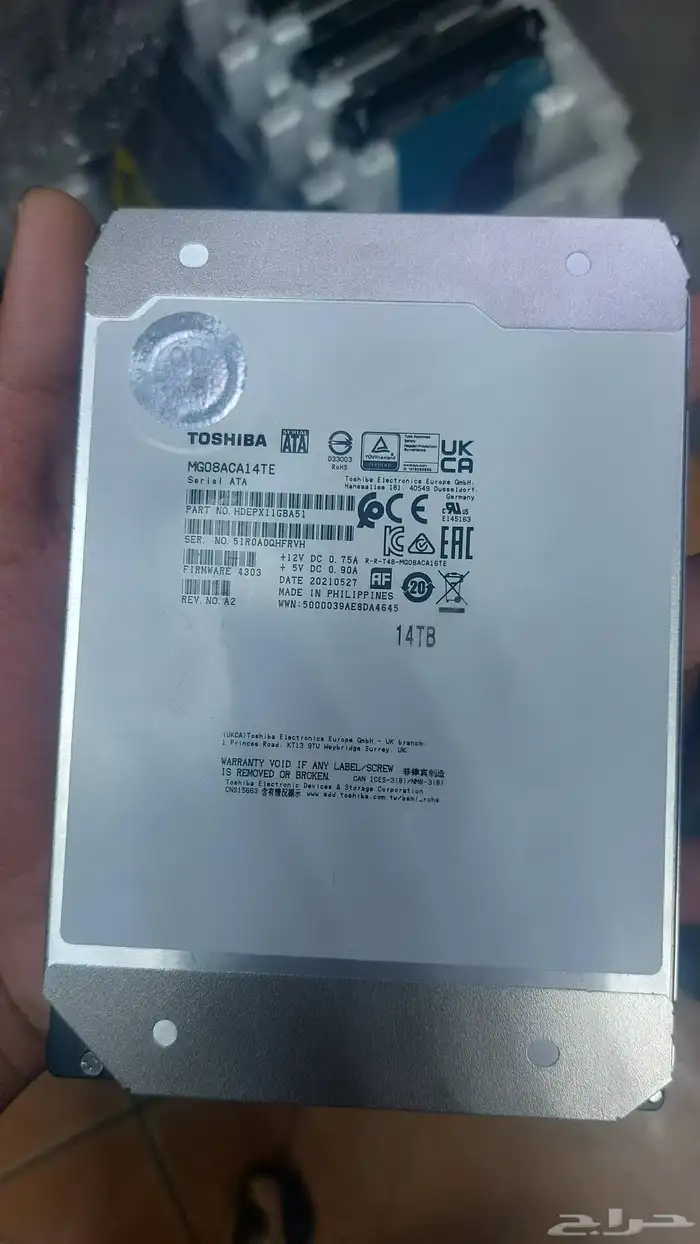 HDD 14TB TOSHIBA 100 1