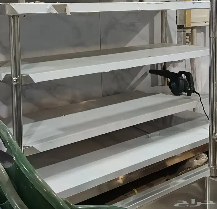 رفوف   طاولات استيل 3