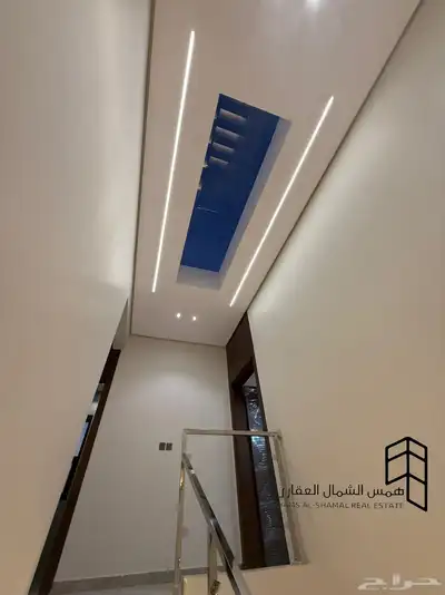 فيلا نص ارض دورين للبيع في حي الصفا 3