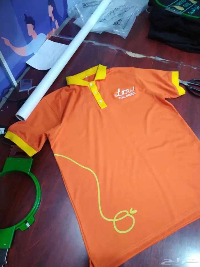 تفصيل وتطريز للزي الموحد سديري تيشيرت بولو افرول 7