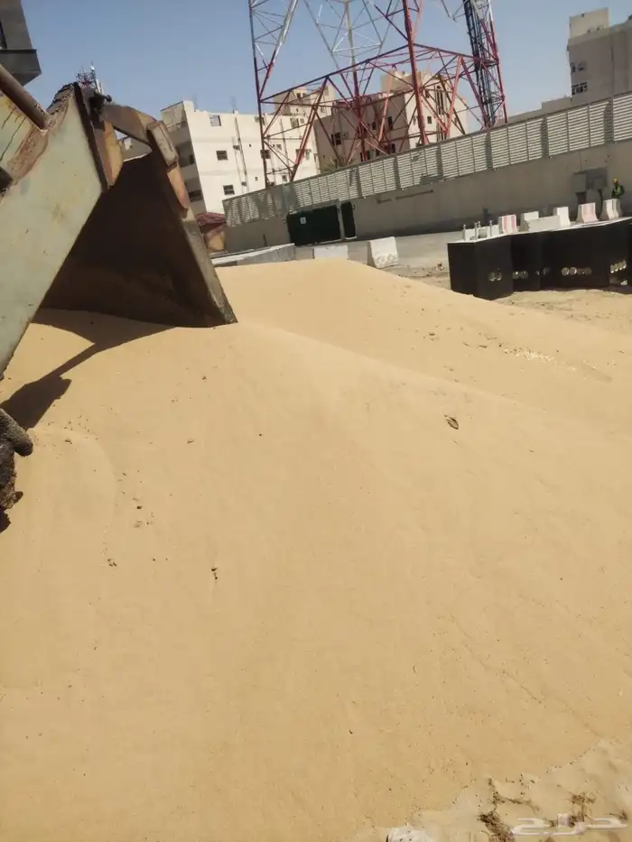 توريد رمل بحص بأنواع زيروفايف فرشات استراحات رمل فريش ردميات 6