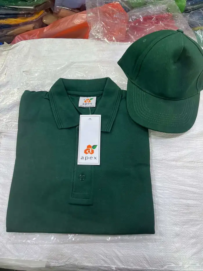 تفصيل وتطريز للزي الموحد سديري تيشيرت بولو افرول 40