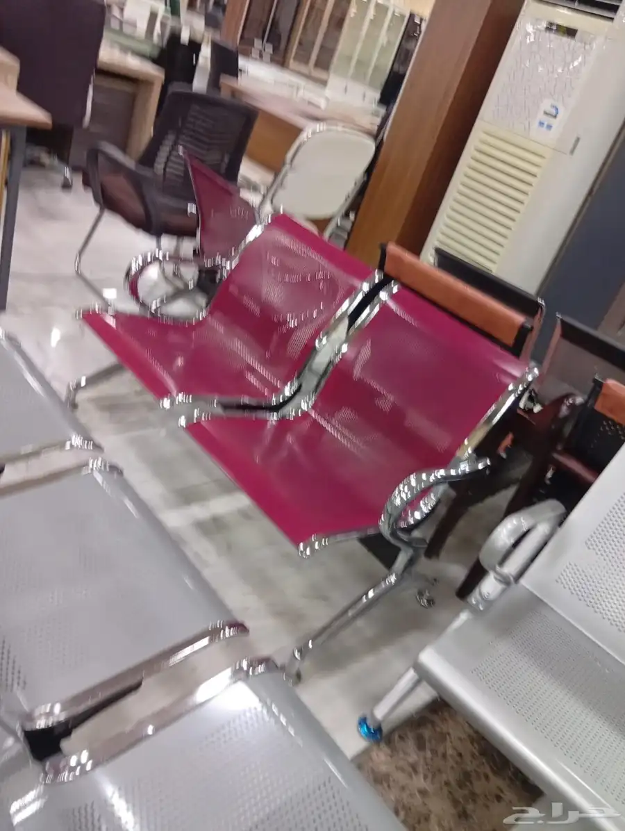 كراسي انتظار ثلاثية جديدة بجودة عالية البيع بالجملة والتجزئة 4