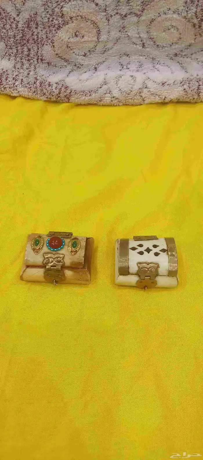 علب تراثيه عظميه حجرية 6