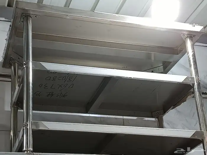 رفوف   طاولات استيل 5