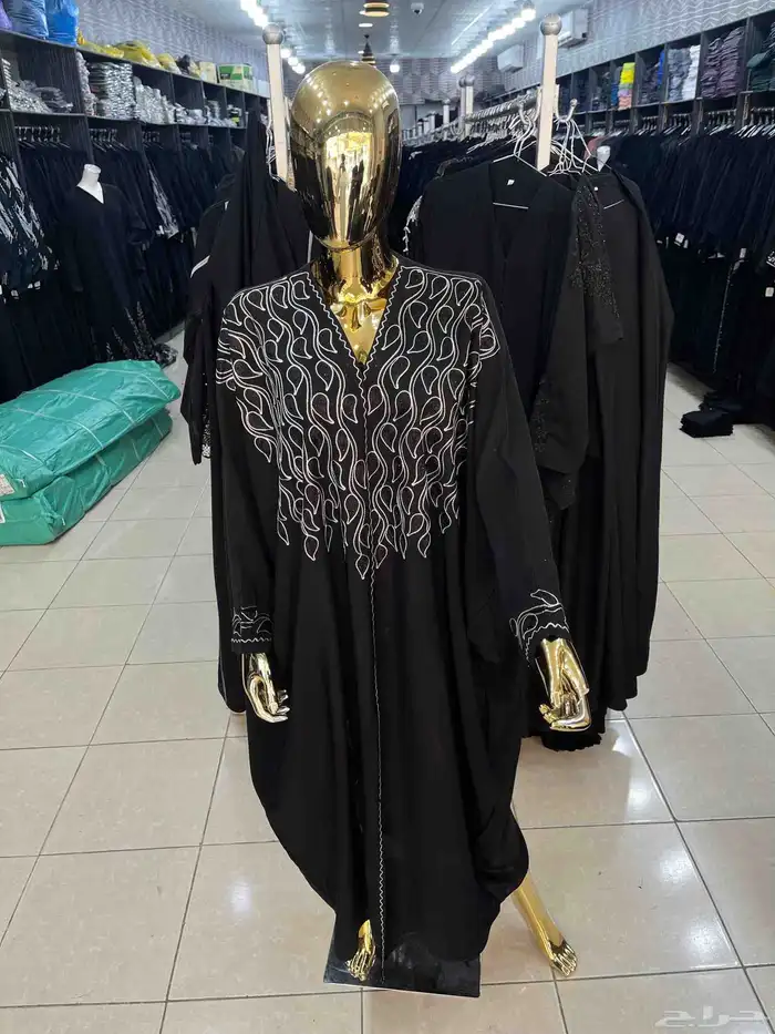 عبايات أشغال يدوية شك شغل يد تطريز دردوزي 4