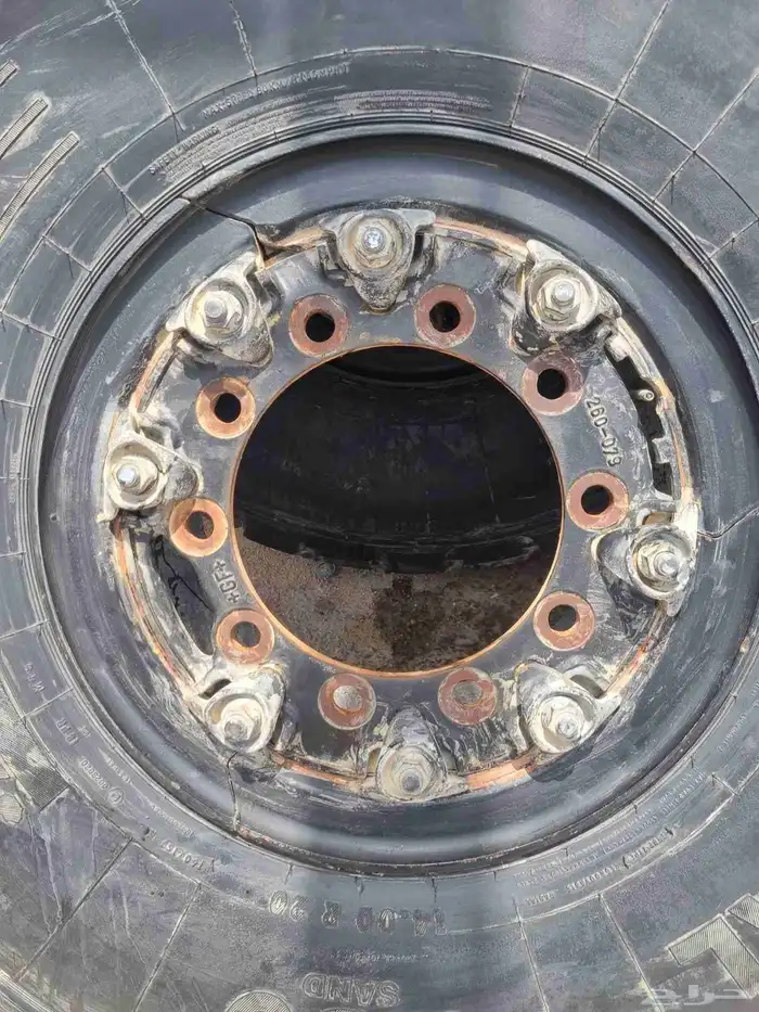 1400 جنط 20 مع جنوط الكفرات جديده 4