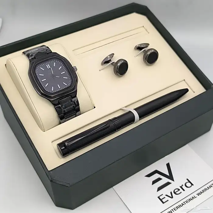 أطقم رجالي ساعة قلم كبك 6