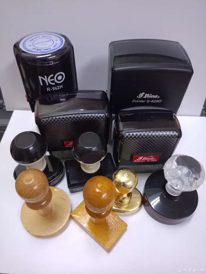 ختم   جميع أنواع الأختام (أوتوماتيك   خشبي   كريستال) 0