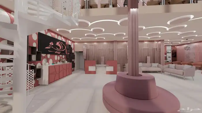 تجهيز ديكورات وتاسيس محلات ومطاعم وكافيهات من بدايه التصميم 0