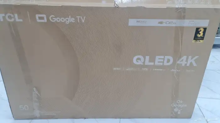 شاشة تي سي ال 50 بوصة سمارت فور كي كيولد 0