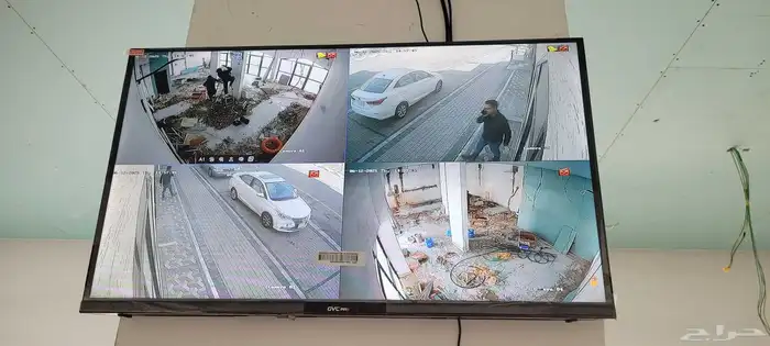 كاميرات مراقبة تعمل عن طريق الانترنت تركيب وصيانة الباحة 2