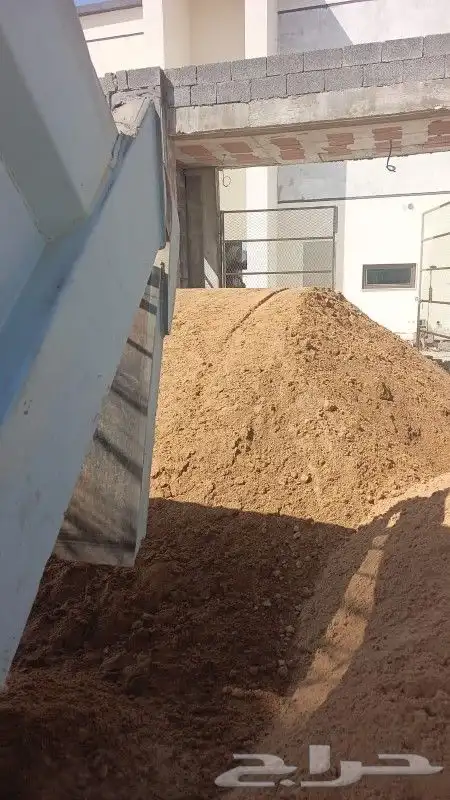 رمل احمر رمل مغسول 1
