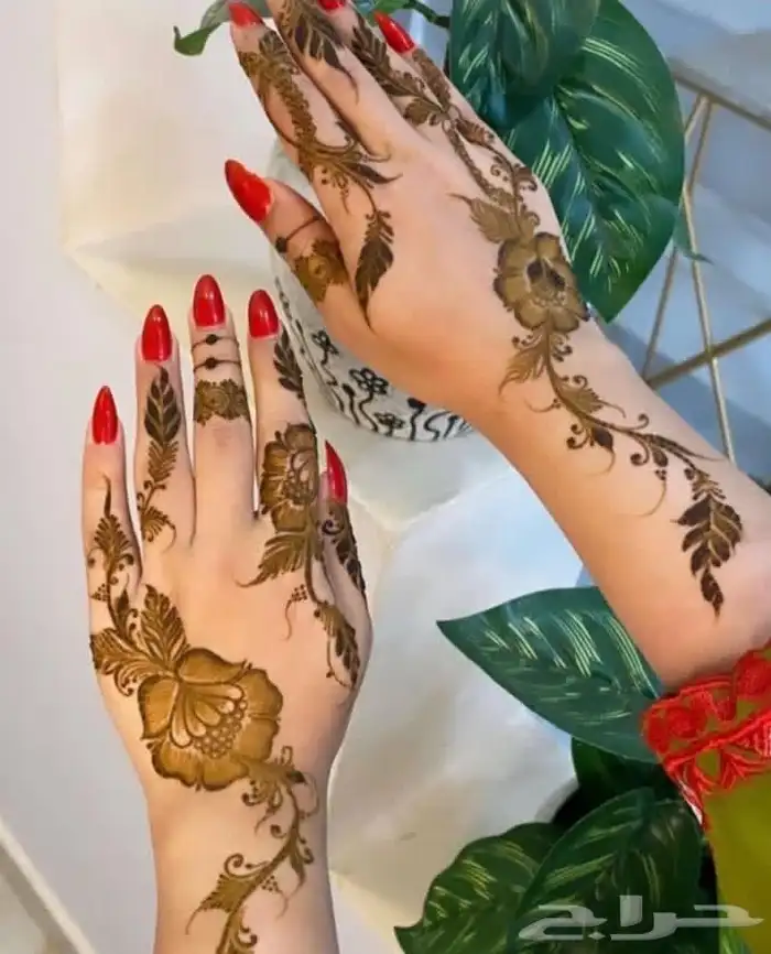 نقاشه ام أروى الرياض العرايس والعادي 3