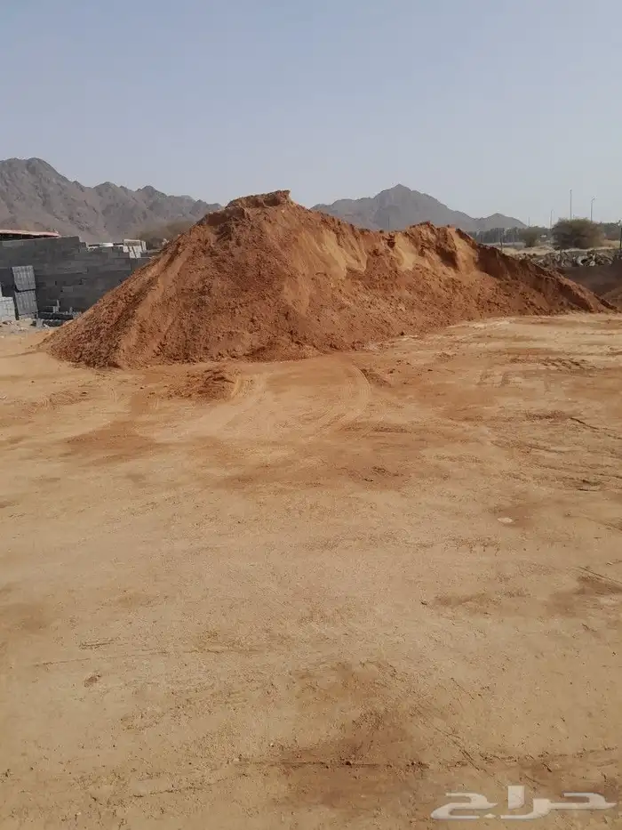 رمل احمر رمل مغسول 5