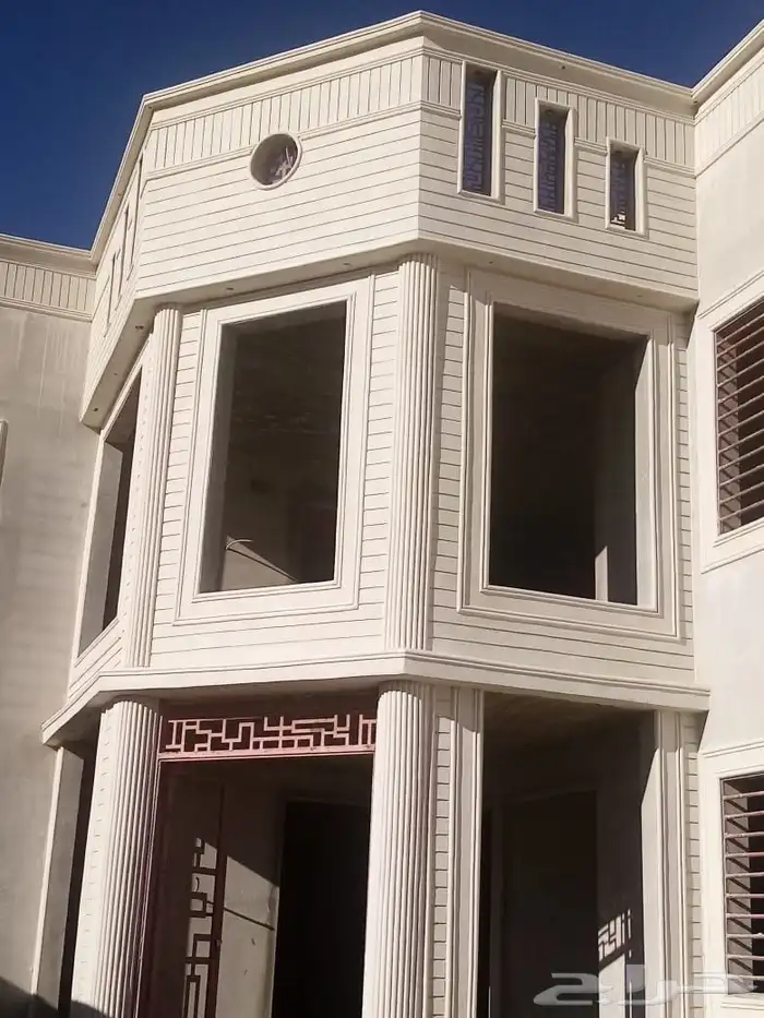 ديكورات خارجيه بجميع انواعها لياسه ملونه كسر رخام حجر طبيعي 1