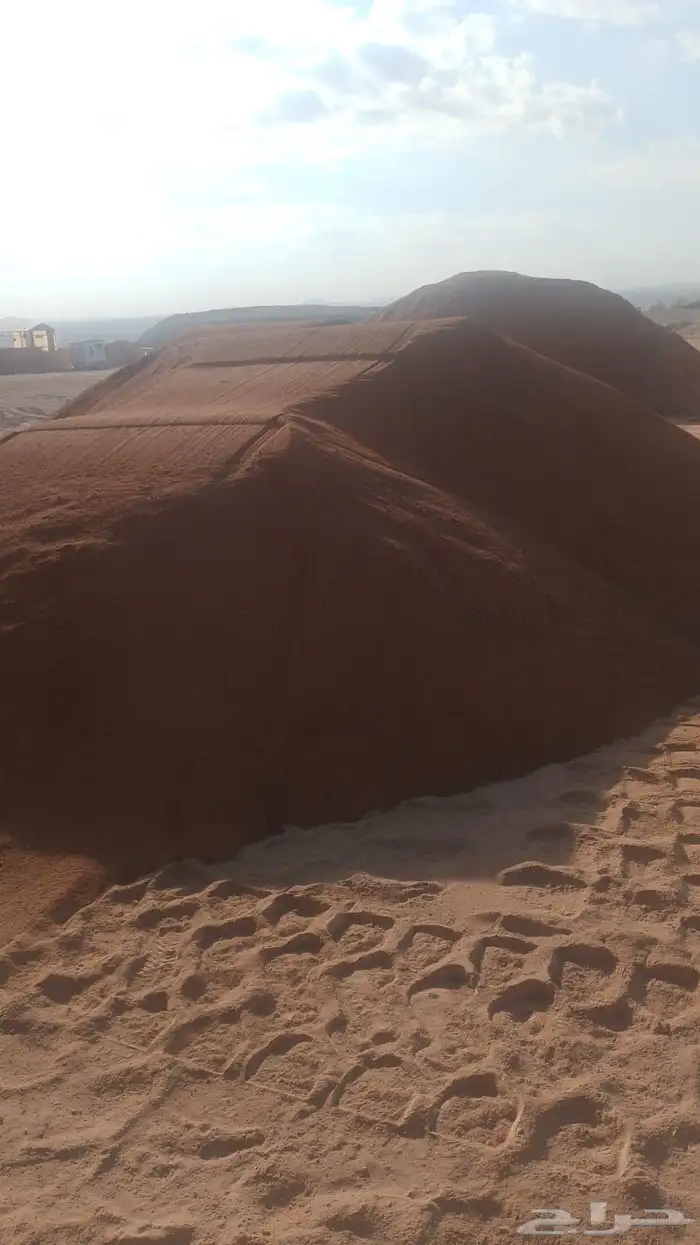 توريد رمل بحص بأنواع زيروفايف فرشات استراحات رمل فريش ردميات 5