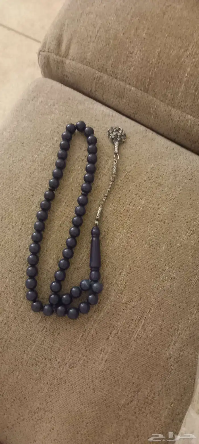 سبحه فاخره ولون ازرق للبيع شريتها ب 150 وببيعها ب 200 ريال 2