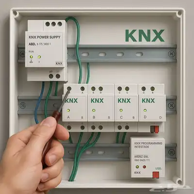 صيانة وتركيب نظام KNX الذكي توريد - تركيب - برمجة - صيانة 0