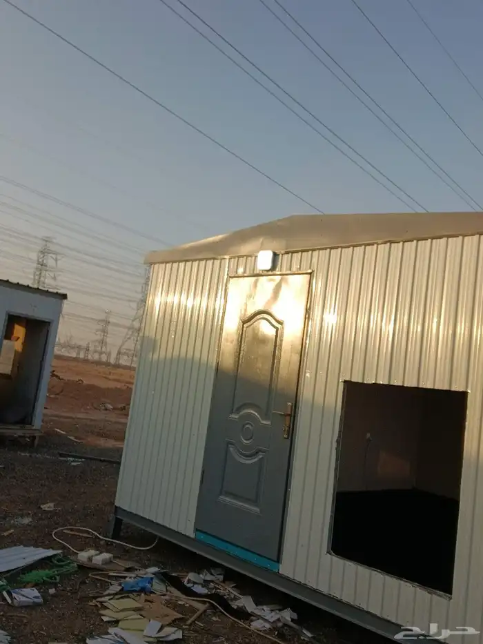 غرف متنقل واجهات قزاز بركسات 3