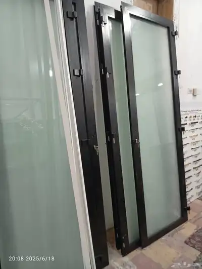 للزجاج السكريت والمرايا والالمنيوم ابواب شبابيك شتر استركشر 0