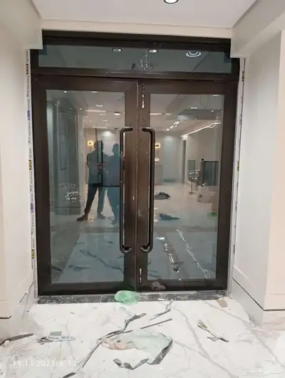 للزجاج السكريت والمرايا والالمنيوم ابواب شبابيك شتر استركشر 1