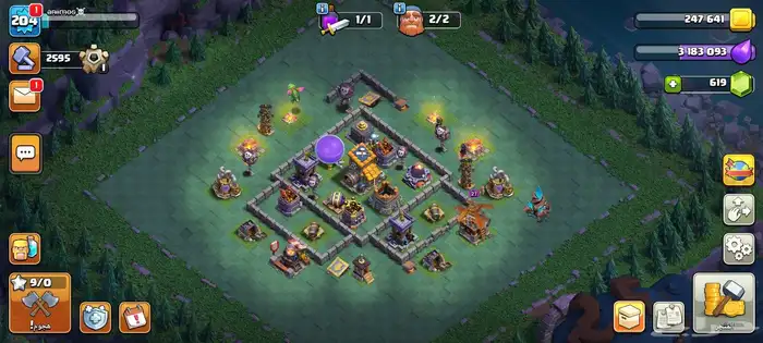 حساب كلانش أوف كلانس تاون 15 م كس لفل عالي زينه مميزة 2