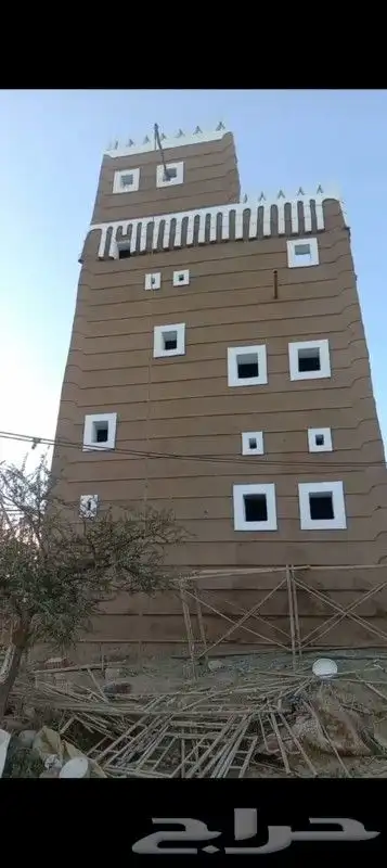 بناء وترميم بيوت التراث الحجر و الطين 4