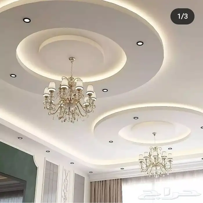 ديكور جبسم بورد اسمينت بورد   الطايف 4