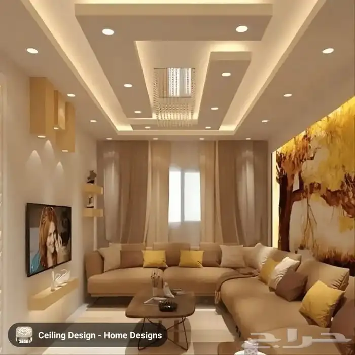 ديكور جبسم بورد اسمينت بورد   الطايف 3