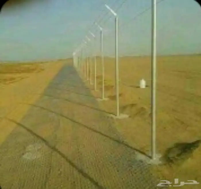 شبوك مزارع طرقات اراضي ملاعب سياج 1
