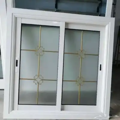 شبابيك المنيوم دبل و عادي ابواب المنيوم دبل و عادي 6