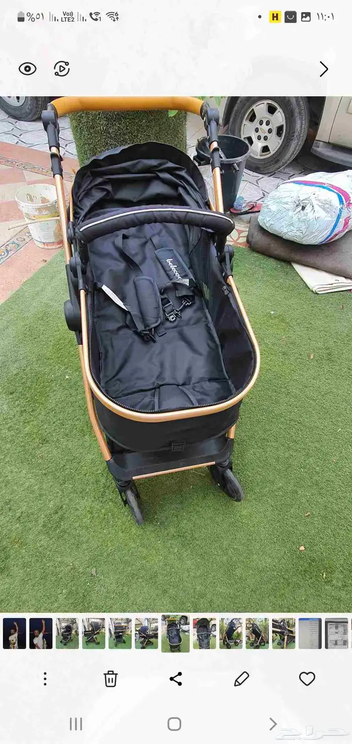 عربة طفل ماركة بلكوني 3