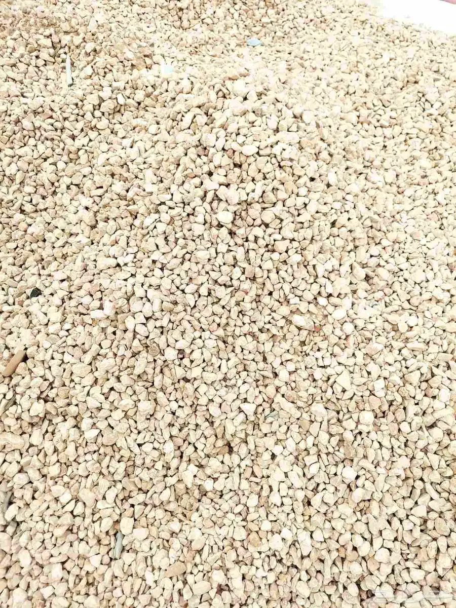 بحص ابيض ورمل احمر وابيض وصبيز واسفلت وبطحا 4
