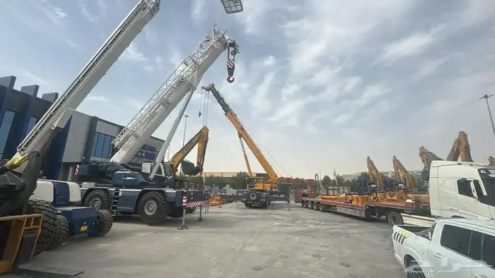 رافعات جي سي بي للايجار رافعه فوركلفت كرينات ونش 9