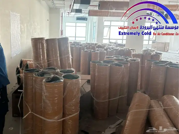 مكيفات عادية ومركزية ودكت مع تمديد نحاس وأعمال التأسيس كاملة 22