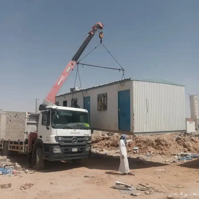 نقل غرف جاهزه ونش رافعه رافعه دبل 0