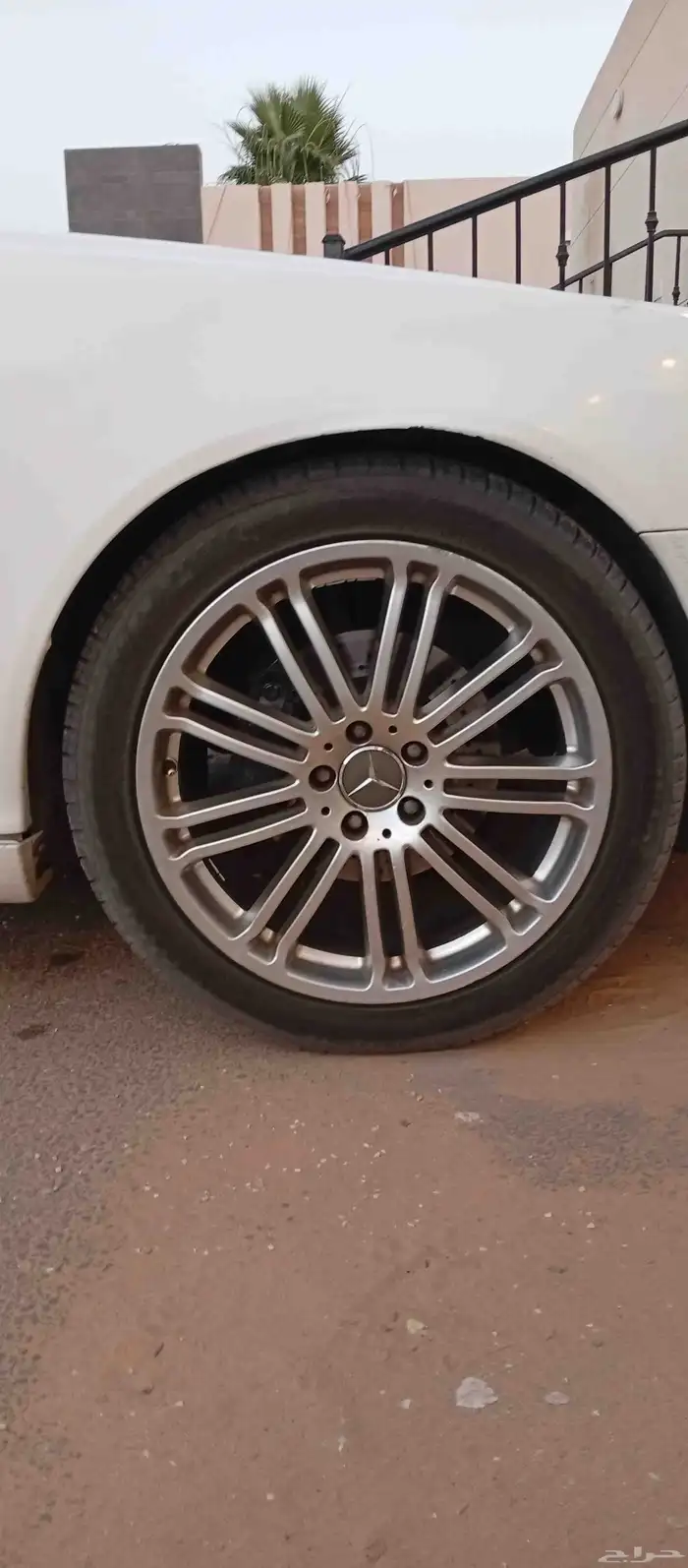 جنوط مرسيدس مع كفرات جدد 23 3