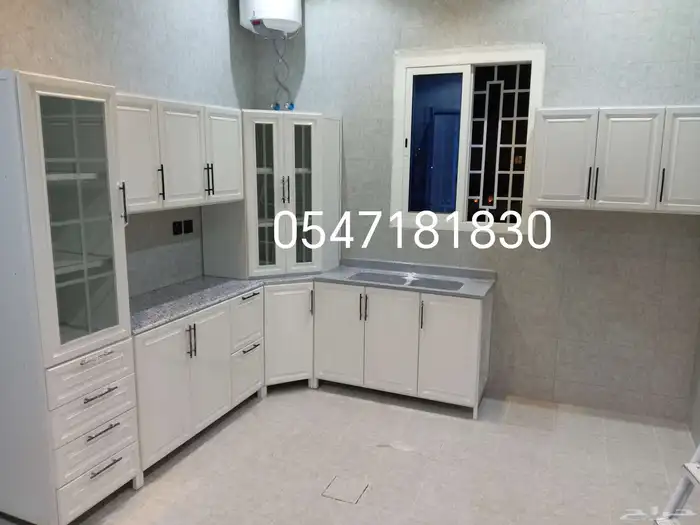 مطابخ جديده جاهزه تفصيل خزائن المنيوم 4