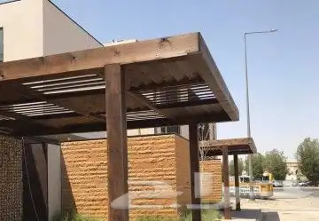 مظلات خشب طبيعي سويدي 0