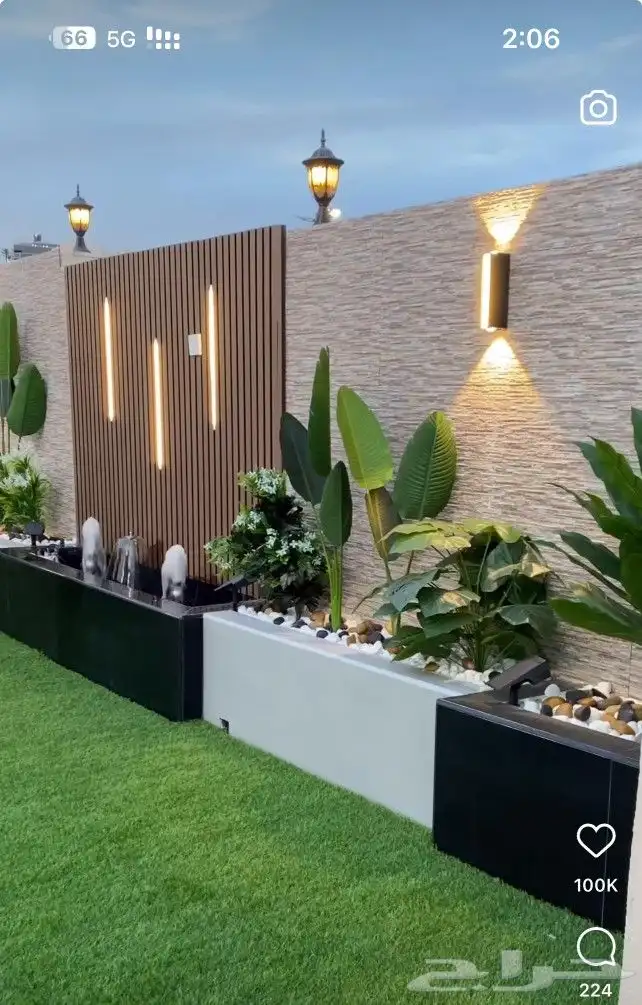 تنسيق حدائق 1