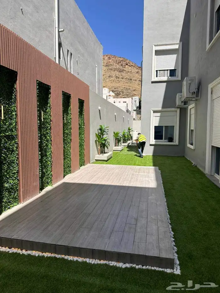 تنسيق حدائق  شلالات ونوافير  احواض زرع 0
