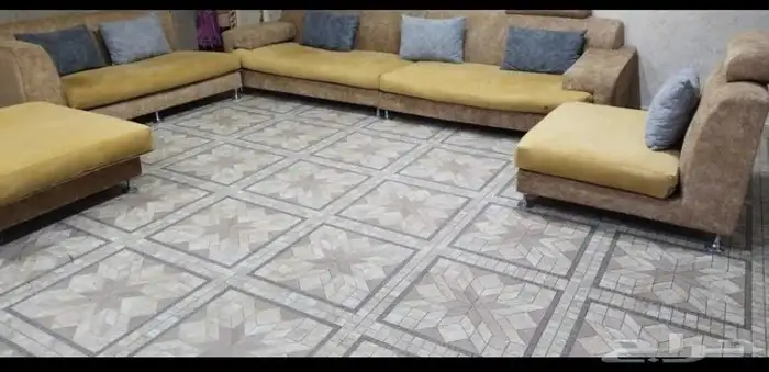 كنب مستعمل نضيف صناعه خارجيه 0