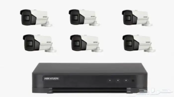 عرض خاص كاميرات 8 ميجا 4K ماركة HIKVISION ANALOG 4