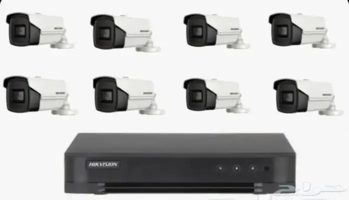 عرض خاص كاميرات 8 ميجا 4K ماركة HIKVISION ANALOG 5